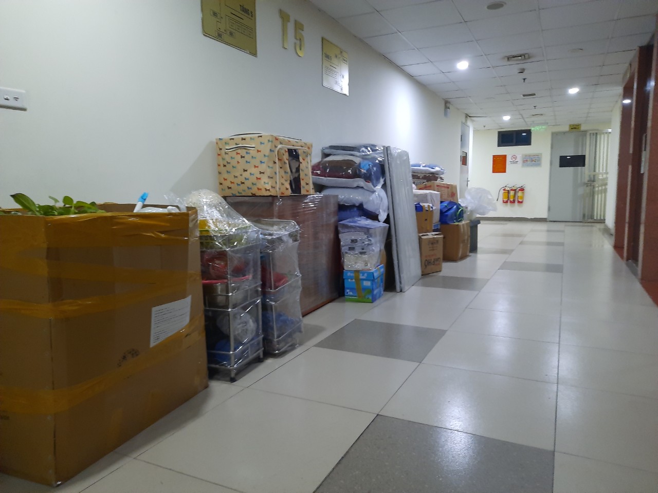 đội ngũ nhân viên chuyển văn phòng